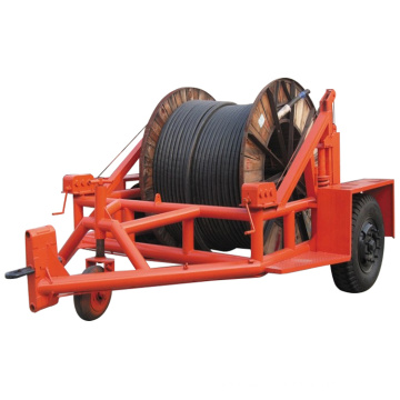 3ton cable drum trailer cable reel trailer